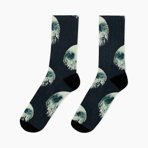 Artikelvorschau, Albtraum vor Weihnachten Mond entworfen und verkauft von CaliforniaStore.