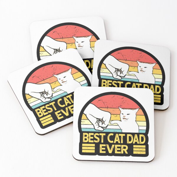 Item preview, best vegan cat dad ever designed and sold by vadim-molokov.