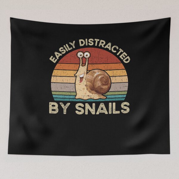 Item preview, Easily Distracted by Snails Shirt, Funny Gift for Snail Lover, Pet Snail Shirt, Garden Snail Shirt, Land Snail Shirt, Snail Gifts Shirt designed and sold by aymob.