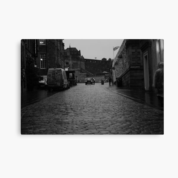 The Royal Mile - Edinburgh Castle Canvas Print