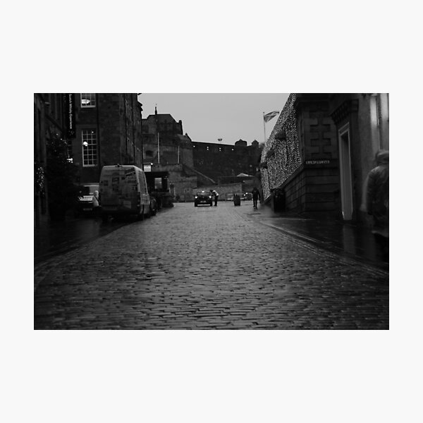 The Royal Mile - Edinburgh Castle Photographic Print