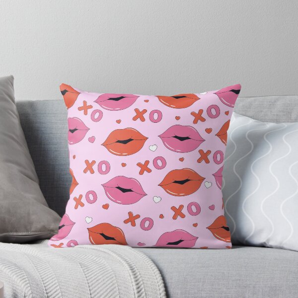 Item preview, Seamless Lips Pattern, Seamless red and pink lips pattern, lips and XOXO seamless pattern designed and sold by BellaBotique.