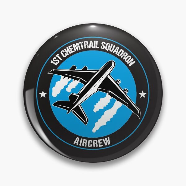 Item preview, Chemtrail Squadron Aircrew Funny Aviation Pilot Gift designed and sold by stearman.