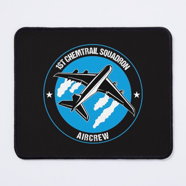 Item preview, Chemtrail Squadron Aircrew Funny Aviation Pilot Gift designed and sold by stearman.