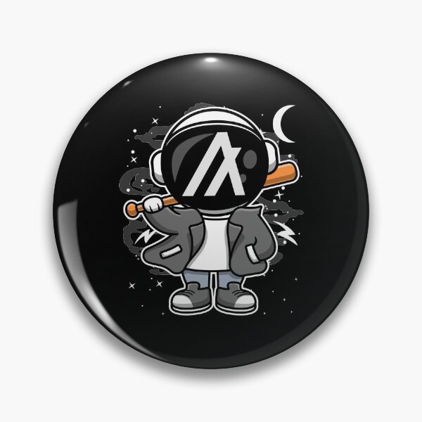 Artikelvorschau, Hiphop Astronaut Basketball Algorand ALGO Coin To The Moon Crypto Token Blockchain Cryptocurrency Wallet HODL entworfen und verkauft von JaxonBrown.