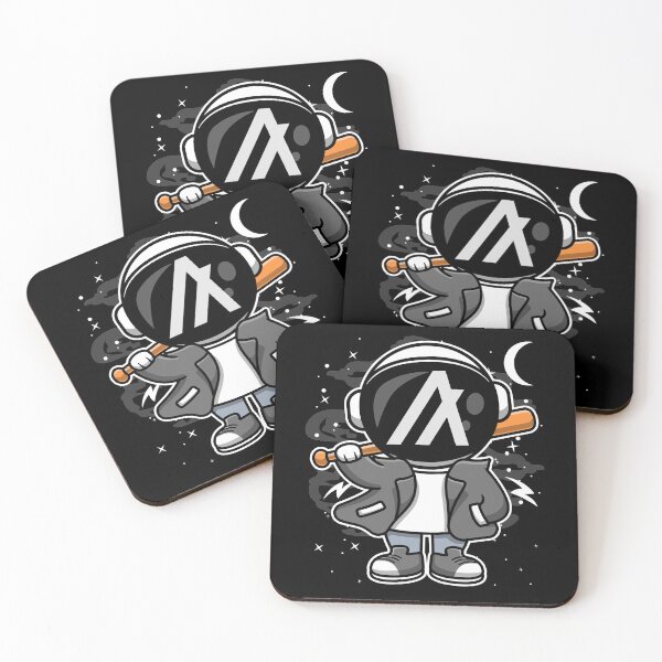 Item preview, Hiphop Astronaut Basketball Algorand ALGO Coin To The Moon Crypto Token Blockchain Cryptocurrency Wallet HODL designed and sold by JaxonBrown.