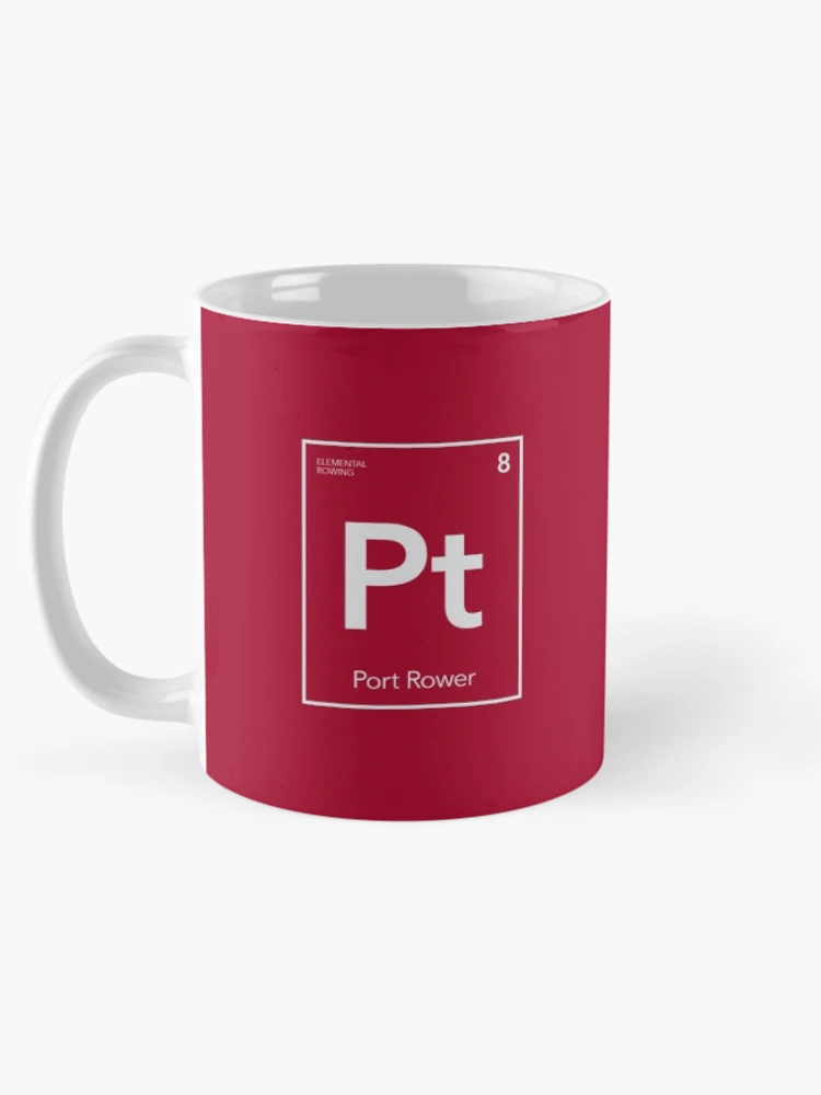 Thumbnail 5 of 6, Coffee Mug, Elemental Rowing - Port Rower designed and sold by WorkingWalrus.