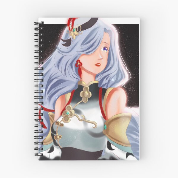 Item preview, Shenhe Genshin impact  designed and sold by Rurikopedia.
