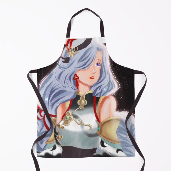 Item preview, Shenhe Genshin impact  designed and sold by Rurikopedia.