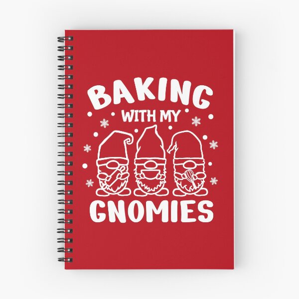 Item preview, Baking with My Gnomies, Gnome Apron, Funny Baking Team, Gnome, Christmas Cookies, Christmas Gnome Quote Design designed and sold by praewapy.