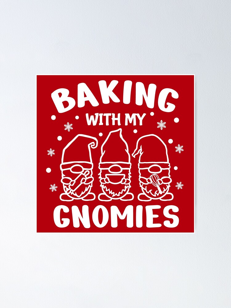 Gnome Kitchen Sign - cooking gnome, gnomies, gnome lover gift