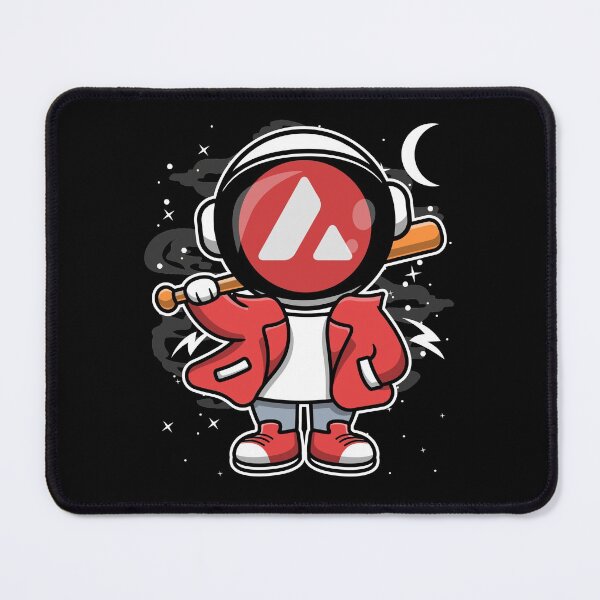 Item preview, Hiphop Astronaut Basketball Avalanche Avax Coin To The Moon Crypto Token Blockchain Cryptocurrency Wallet HODL designed and sold by JaxonBrown.