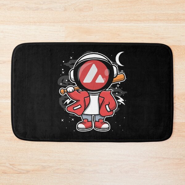 Item preview, Hiphop Astronaut Basketball Avalanche Avax Coin To The Moon Crypto Token Blockchain Cryptocurrency Wallet HODL designed and sold by JaxonBrown.