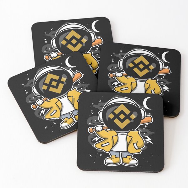 Item preview, Hiphop Astronaut Basketball Binance BNB Coin To The Moon Crypto Token Blockchain Cryptocurrency Wallet HODL designed and sold by JaxonBrown.