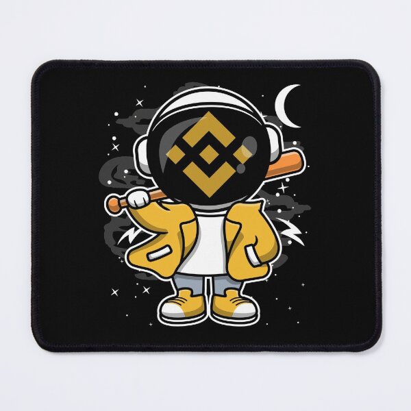 Item preview, Hiphop Astronaut Basketball Binance BNB Coin To The Moon Crypto Token Blockchain Cryptocurrency Wallet HODL designed and sold by JaxonBrown.