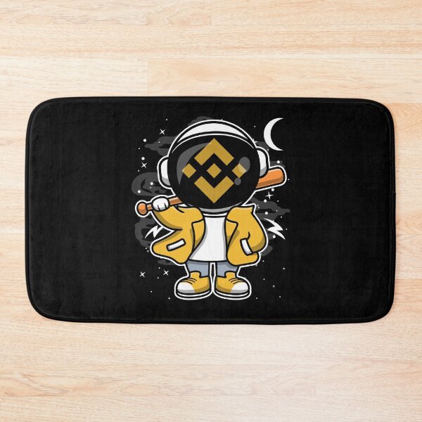 Item preview, Hiphop Astronaut Basketball Binance BNB Coin To The Moon Crypto Token Blockchain Cryptocurrency Wallet HODL designed and sold by JaxonBrown.