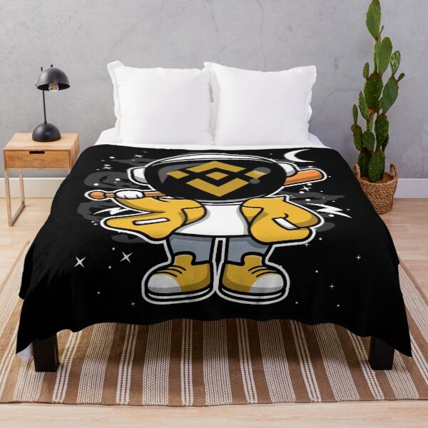 Item preview, Hiphop Astronaut Basketball Binance BNB Coin To The Moon Crypto Token Blockchain Cryptocurrency Wallet HODL designed and sold by JaxonBrown.