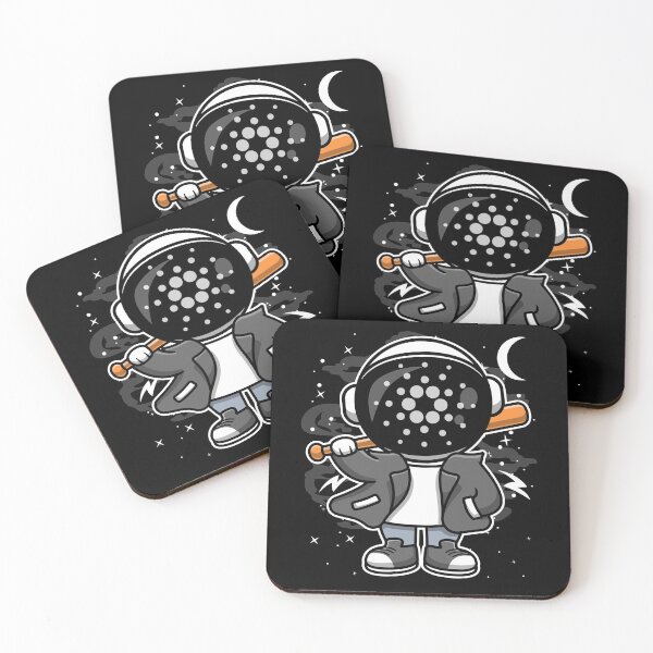 Item preview, Hiphop Astronaut Basketball Cardano ADA Coin To The Moon Crypto Token Blockchain Cryptocurrency Wallet HODL designed and sold by JaxonBrown.