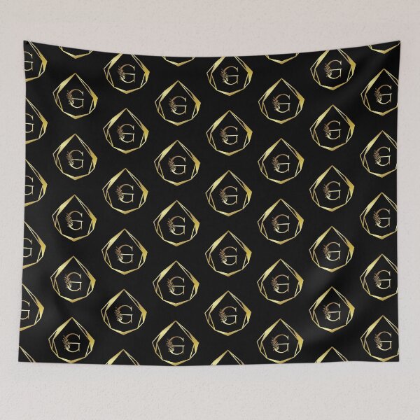Item preview,  Gold Monogram Letter G | English Alphabet Series  designed and sold by BYNANA80.