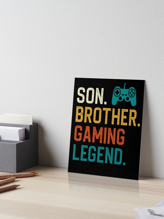 Gaming Gifts For Teenage Boys 8-12 Year Old Christmas Gamer Art Board  Print for Sale by luxury store