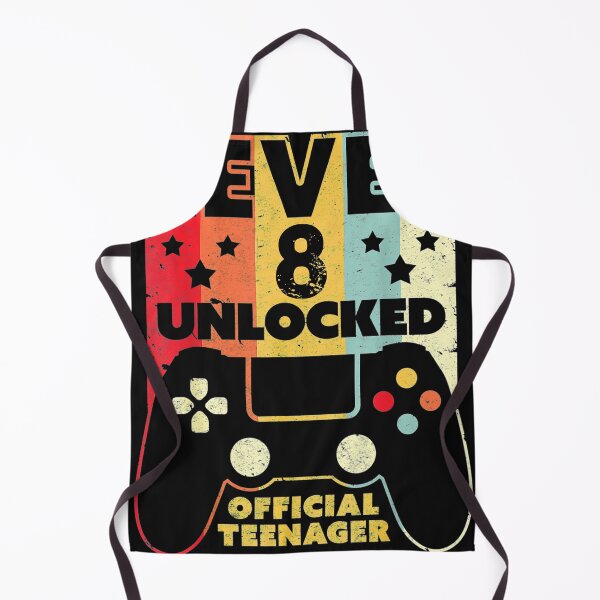 Item preview, 8th Birthday Shirt. Level 8 Unlocked, Official Teenager,game Shirt,gamer Shirt designed and sold by Peggy4822.