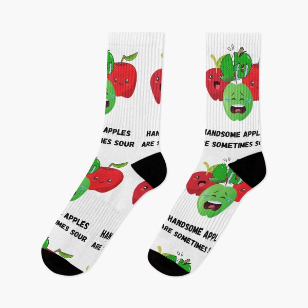 Item preview, Red and green handsome apples. designed and sold by Hinny8.