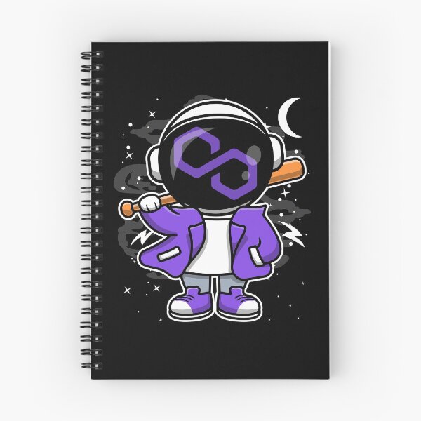 Item preview, Hiphop Astronaut Basketball Polygon Matic Coin To The Moon Crypto Token Blockchain Cryptocurrency Wallet HODL designed and sold by JaxonBrown.