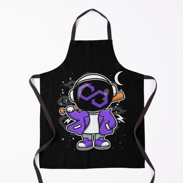 Item preview, Hiphop Astronaut Basketball Polygon Matic Coin To The Moon Crypto Token Blockchain Cryptocurrency Wallet HODL designed and sold by JaxonBrown.
