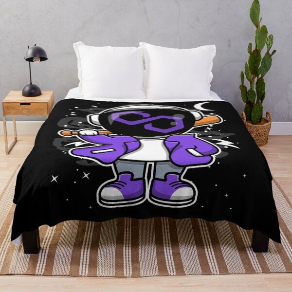 Item preview, Hiphop Astronaut Basketball Polygon Matic Coin To The Moon Crypto Token Blockchain Cryptocurrency Wallet HODL designed and sold by JaxonBrown.