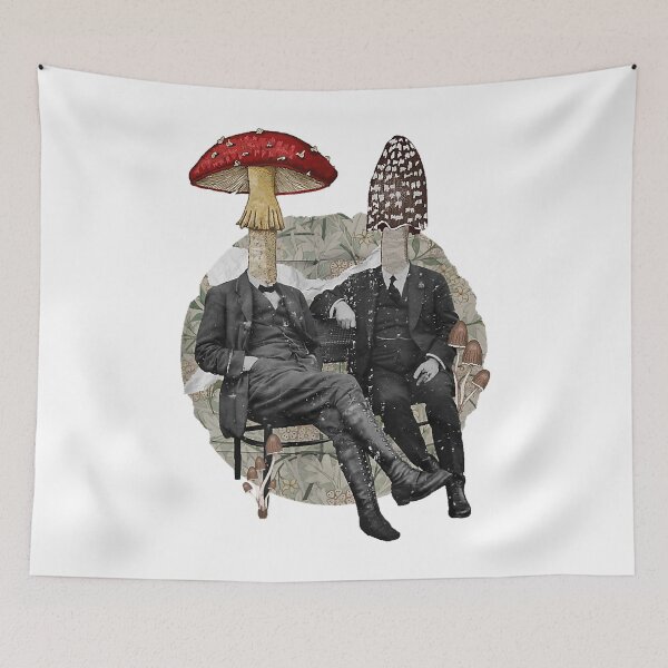 Item preview, FANCY ART VINTAGE MUSHROOM HEAD PEOPLE  designed and sold by CarmenMateo.