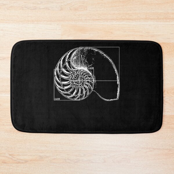 Item preview, Fibonacci on a nautilus shell  designed and sold by CarmenMateo.