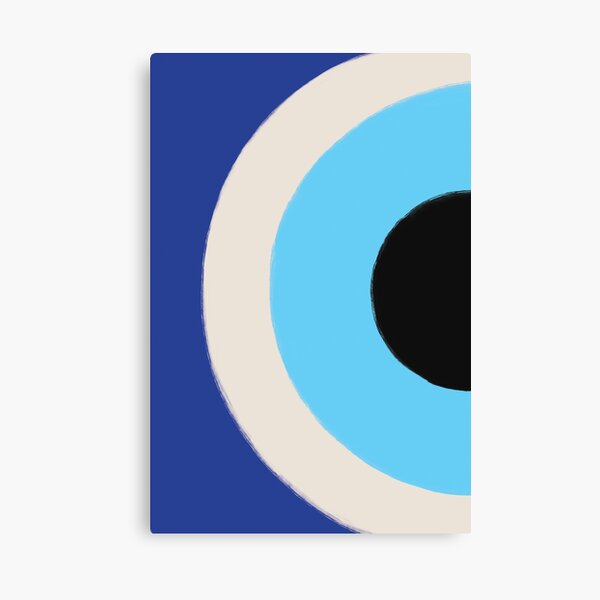 Item preview, Mykonos evil eye designed and sold by 54WallArt.
