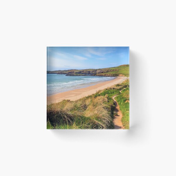 Item preview, Whitesands Bay Beach Wales Pembrokeshire Coast designed and sold by acceleratorhams.