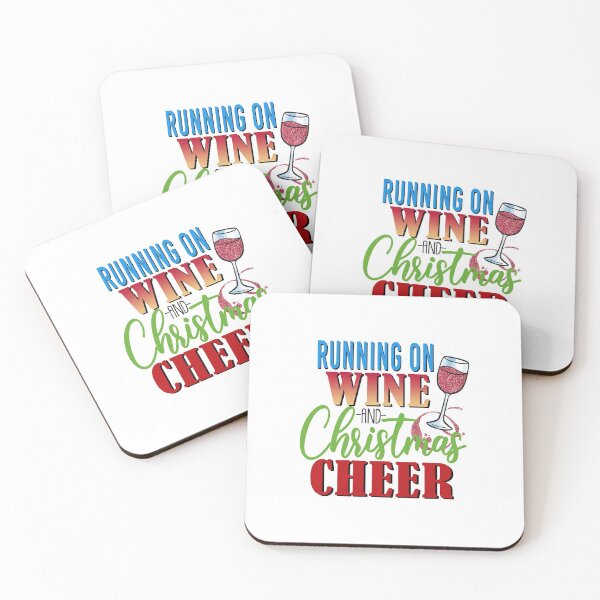 Item preview, Running on Wine and Christmas Cheer designed and sold by FASHIONGALLERIA.