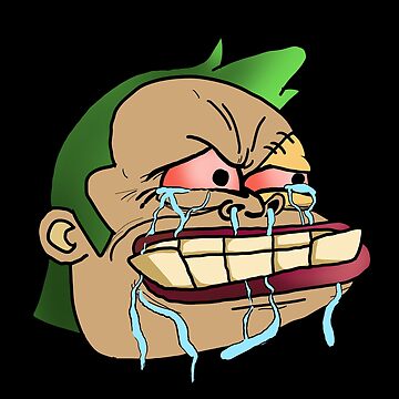 Artwork thumbnail, Crying Pudge Monkas by chanong