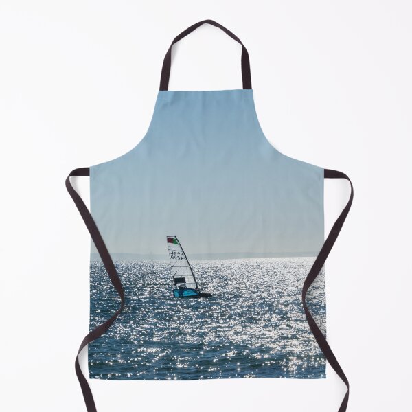 Item preview, Blue Ocean Sports - Two Windsurfers on Shimmering Seas designed and sold by Georgia Mizuleva.