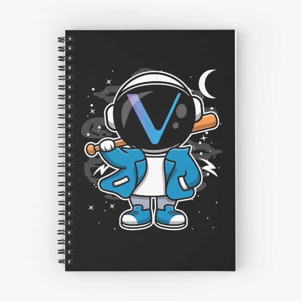 Item preview, Hiphop Astronaut Basketball Vechain VET Coin To The Moon Crypto Token Blockchain Cryptocurrency Wallet HODL designed and sold by JaxonBrown.