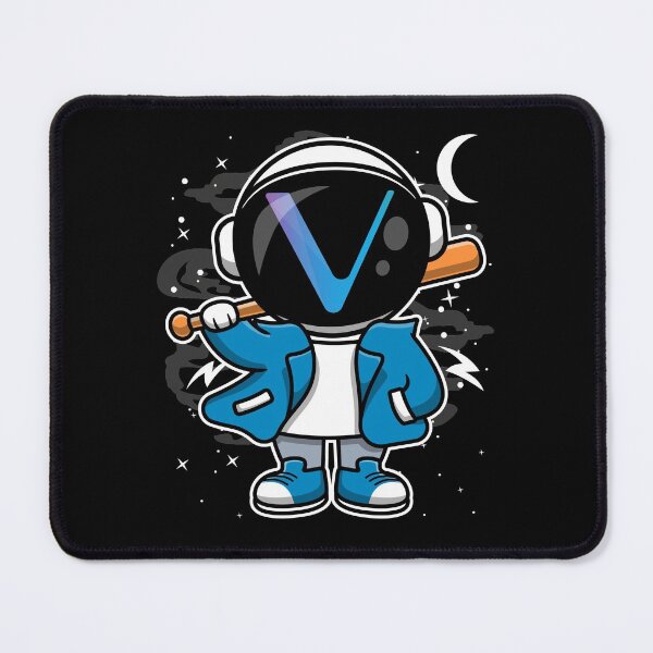 Item preview, Hiphop Astronaut Basketball Vechain VET Coin To The Moon Crypto Token Blockchain Cryptocurrency Wallet HODL designed and sold by JaxonBrown.