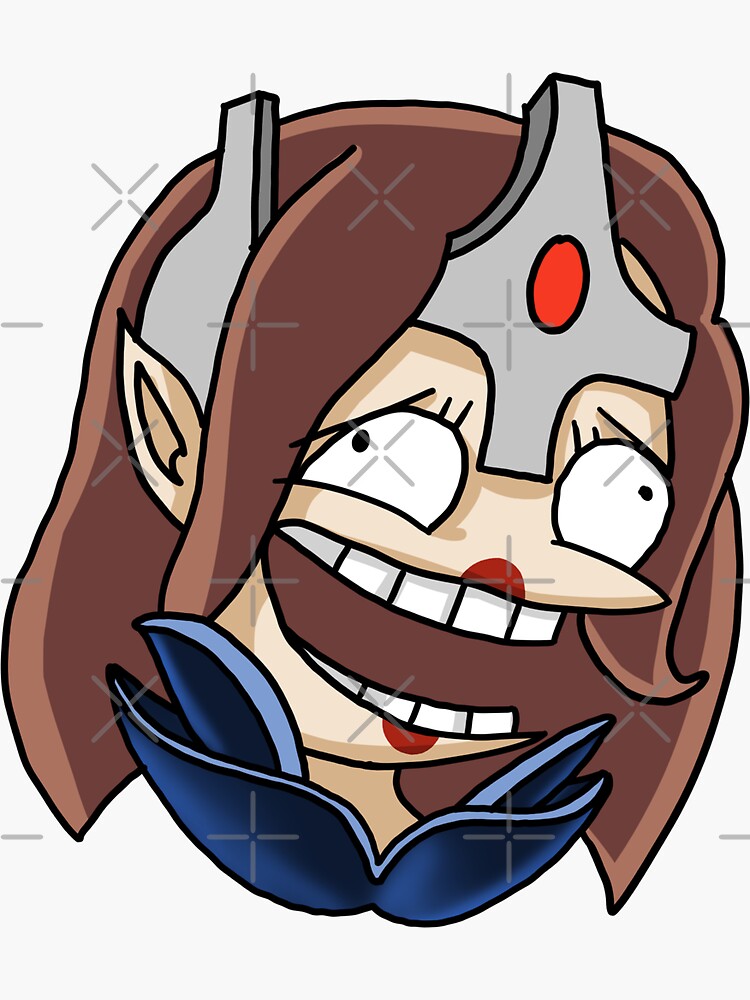 Thumbnail 3 of 3, Sticker, Laughing Mirana Monkas designed and sold by chanong.