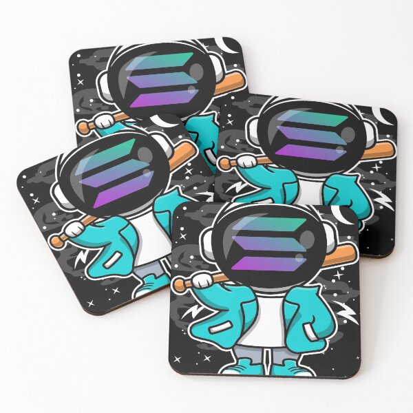 Item preview, Hiphop Astronaut Basketball Solana SOL Coin To The Moon Crypto Token Blockchain Cryptocurrency Wallet HODL designed and sold by JaxonBrown.