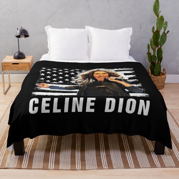 Item preview, Classic Celine Dion American Flag Gift For Fans designed and sold by GradyAbernathy.