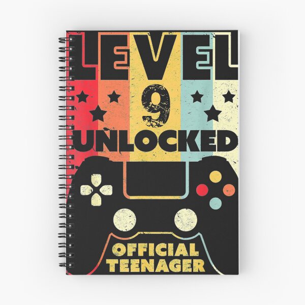 Item preview, 9th Birthday Shirt. Level 9 Unlocked, Official Teenager, gift gamer, gamer shirt designed and sold by Peggy4822.