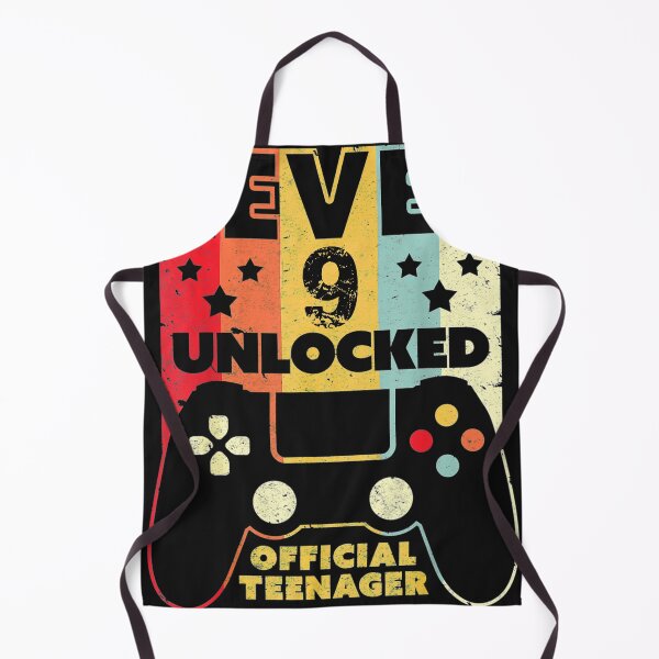 Item preview, 9th Birthday Shirt. Level 9 Unlocked, Official Teenager, gift gamer, gamer shirt designed and sold by Peggy4822.