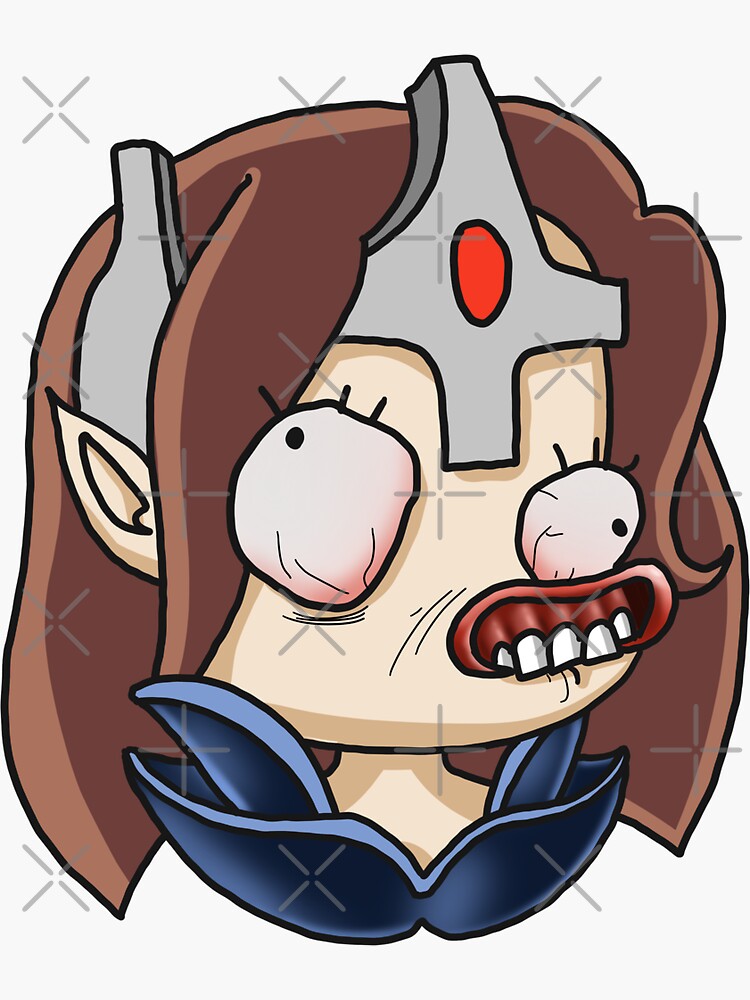 Thumbnail 3 of 3, Sticker, Raging Mirana Monkas designed and sold by chanong.