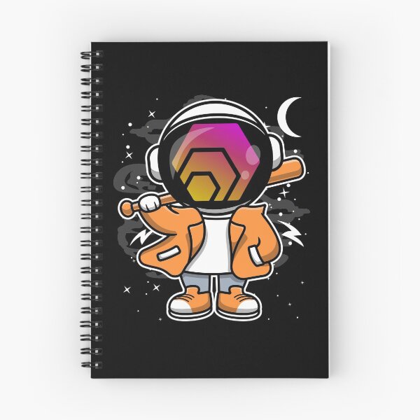 Item preview, Hiphop Astronaut Basketball HEX Coin To The Moon HEX Crypto Token Blockchain Cryptocurrency Wallet HODL designed and sold by JaxonBrown.