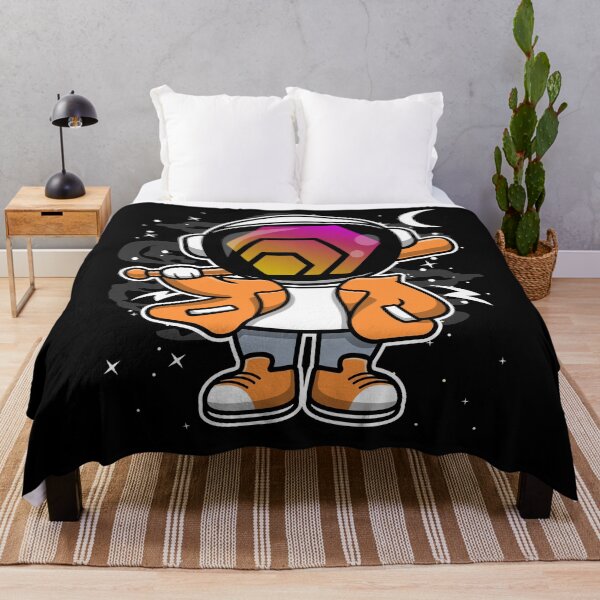 Item preview, Hiphop Astronaut Basketball HEX Coin To The Moon HEX Crypto Token Blockchain Cryptocurrency Wallet HODL designed and sold by JaxonBrown.