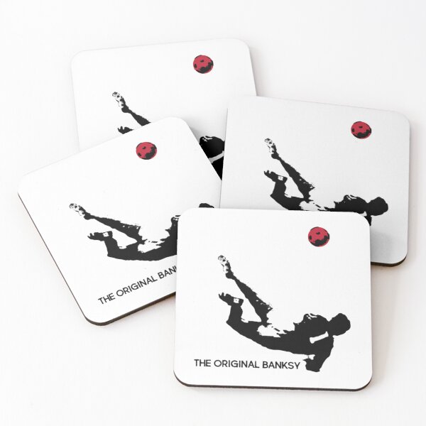 Item preview, The Original Banksy, England Goalkeeper Gordon Banks  1966 and 1970 World Cup Legend   designed and sold by MatchCultStores.