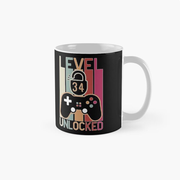 Item preview, Level 34 Unlocked designed and sold by GACreative63.