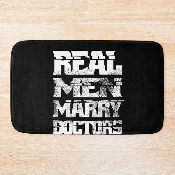 Item preview, Real Men Marry Doctors Future Husband Wedding Announcement designed and sold by Eddie SH.