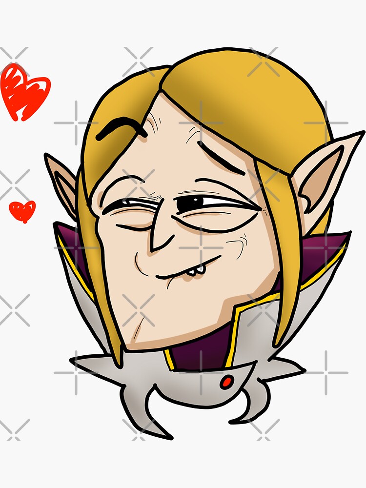 Thumbnail 3 of 3, Sticker, Winking Invoker Monkas designed and sold by chanong.